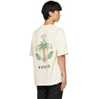 RHUDE island coconut tree print T-Shirts